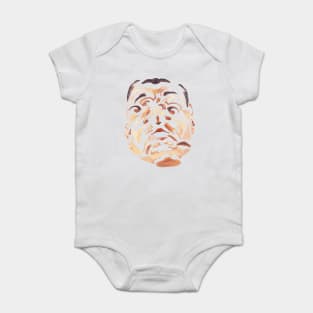 Exploding Face (Painted Stickers) Baby Bodysuit